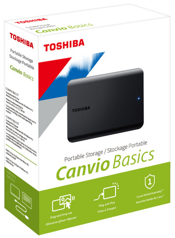 Disco Duro Externo TOSHIBA 4TB Canvio Basic