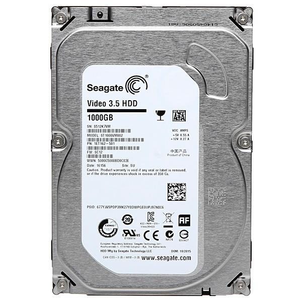 Disco Duro Interno SEAGATE 1TB   3.5&quot; Video
