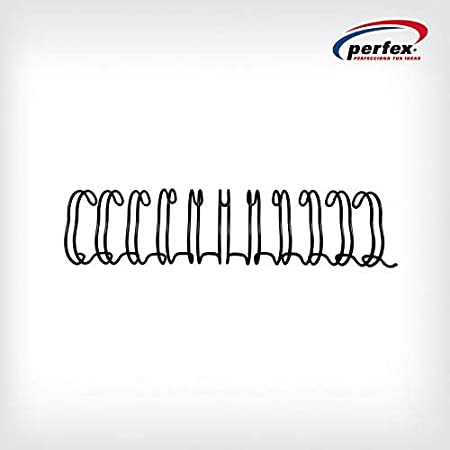 Espiral Metal 9/16 Caja 55 120HJS Negro
