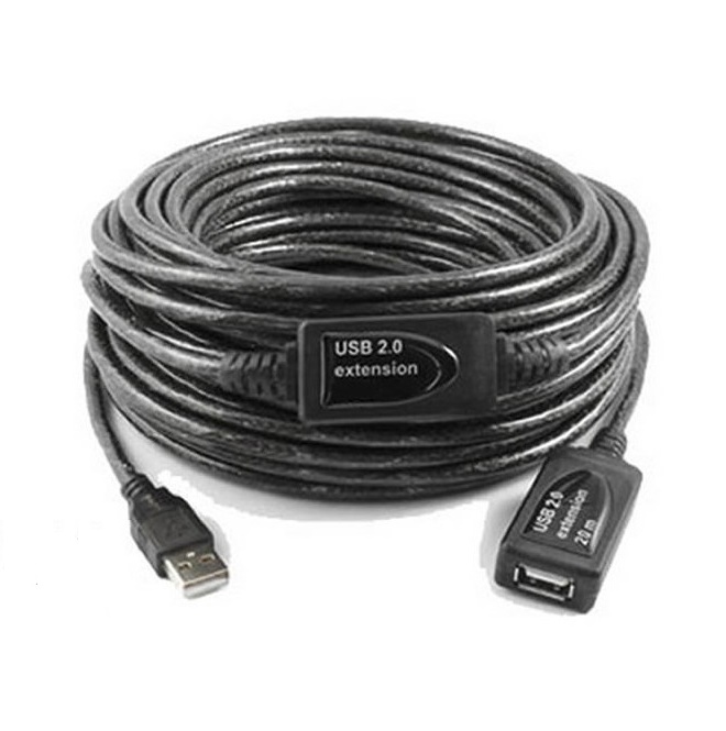 Extensión USB 15 Metros E-Touch CON AMPLIFICADOR