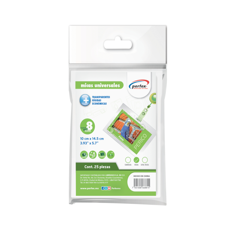 Micas 11.5x17cm 5ML PQT25