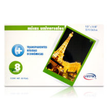 Micas Perfex 6.5x9.5CM 8ML PQT100 Cédula