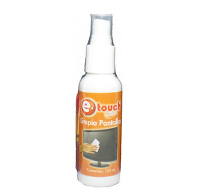 Limpiador Especial de Pantallas LCD E-Touch 120ml