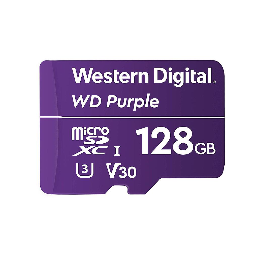 Memoria MicroSD WesternDigital 128GB Púrpura