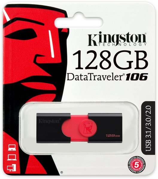 Memoria USB KINGSTON 128GB DT106