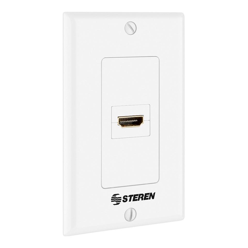 Montaje de Pared STEREN con Conector HDMI Hembra