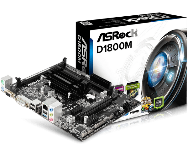Motherboard ASROCK Intel Dual-Core D1800M DDR3