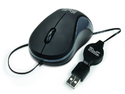 Mouse KLIP XTREME Mini Retractable KMO-113