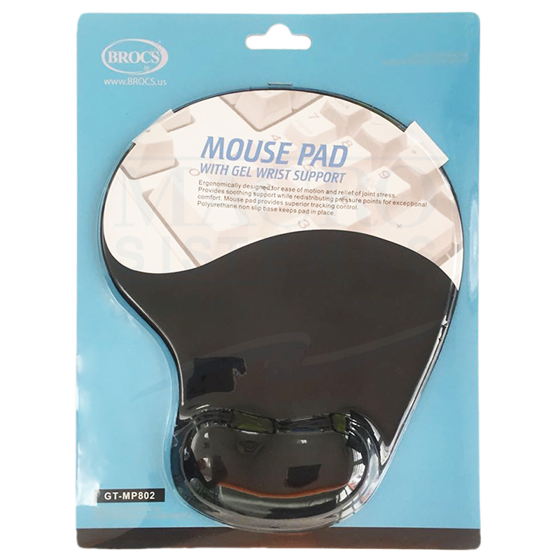 Mouse Pad Gel BROCS Negro