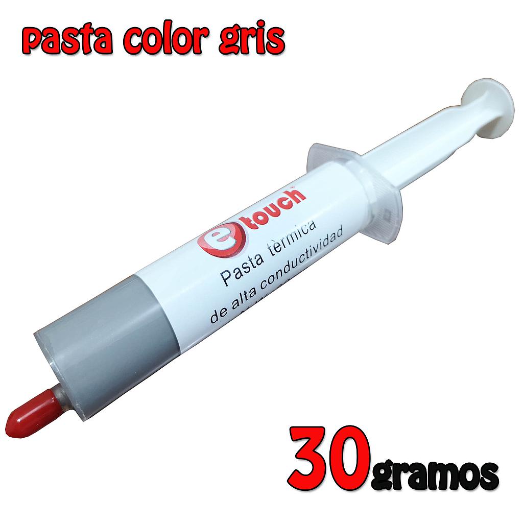 Pasta Térmica Gris E-Touch 30GM Alta Conductividad
