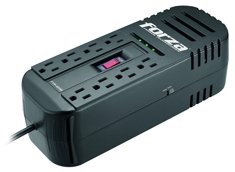 Regulador FORZA 2200VA 1100W 8 Salidas 115V