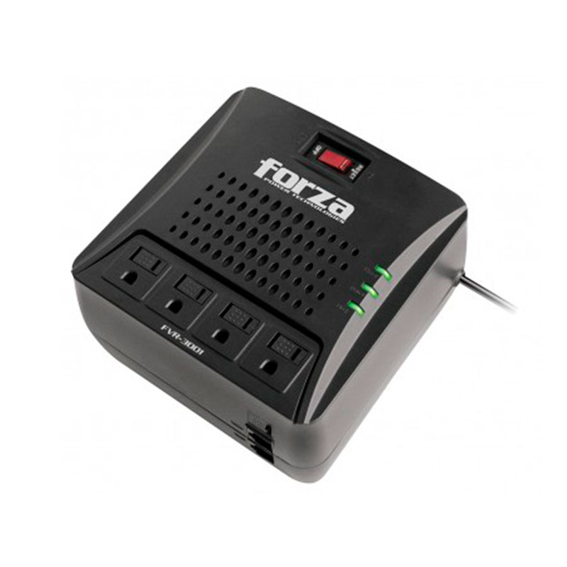 Regulador FORZA 3000VA 1500W 4 Salidas