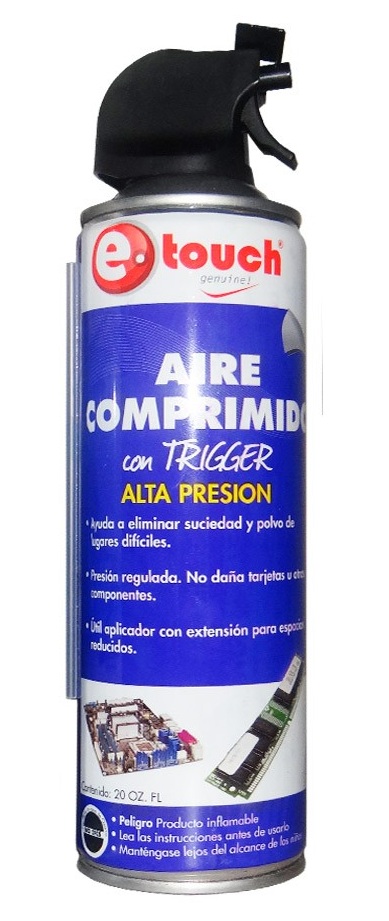 Spray Aire Comprimido Alta Presión E-Touch