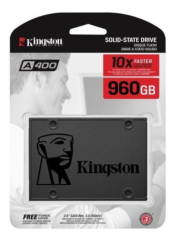 SSD KINGSTON 960GB A400 2.5&quot;
