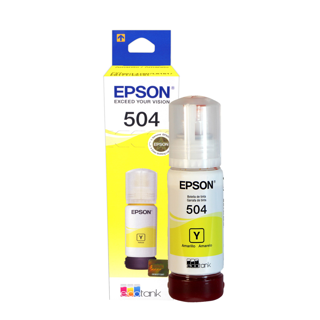 Tinta EPSON 504 Amarillo 70ml