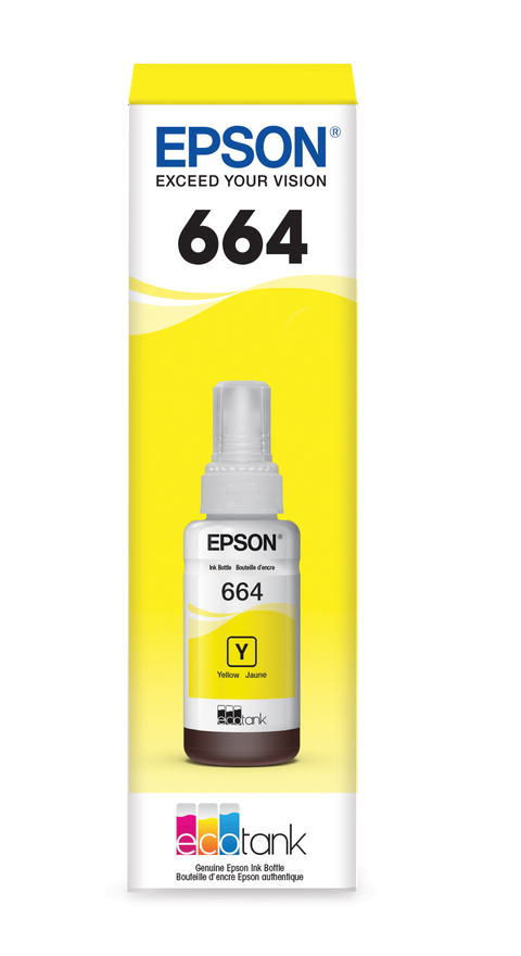 Tinta EPSON 664 Amarillo 70ml