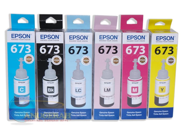 Tinta EPSON 673 para L850 70ml