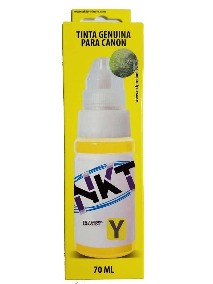 Tinta NKT CANON 190 Amarillo Genérica 70ml