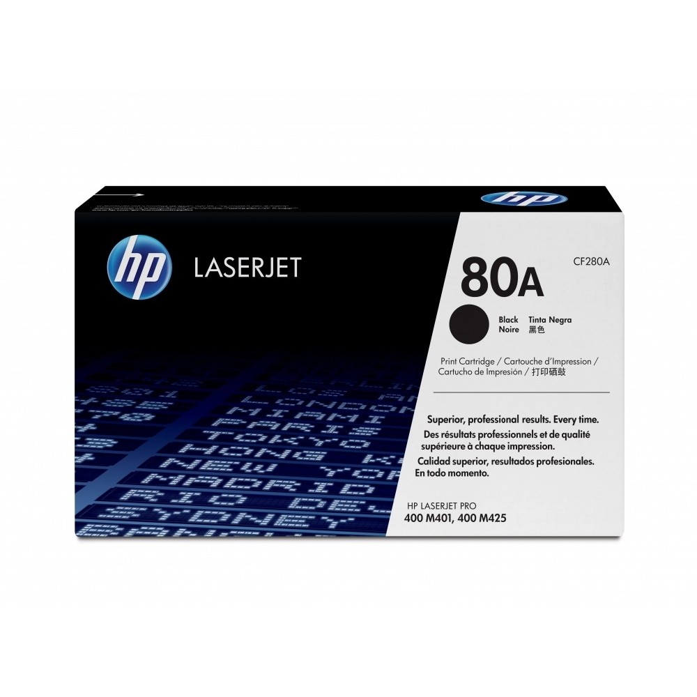 Toner HP 80A Negro Original