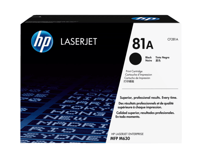 Toner HP 81A Negro Original 10,500 Paginas