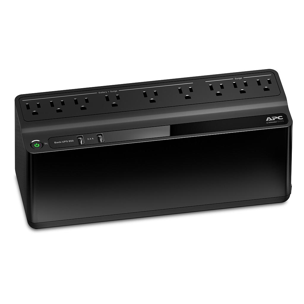 UPS APC 9 TOMAS 850va 2 Puertos USB 120V