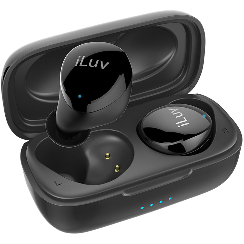 Audífonos ILUV Bluetooth Ear Buds Bubble Gum Air Negro