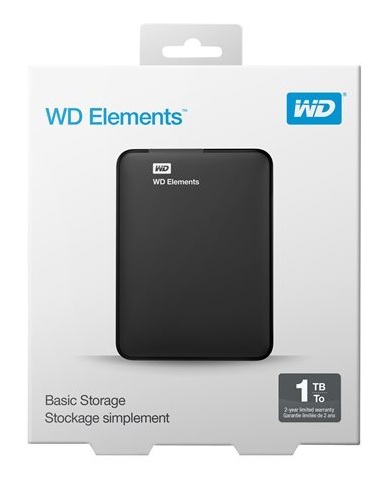 Disco Duro Externo WD ELements 4TB USB 3.0