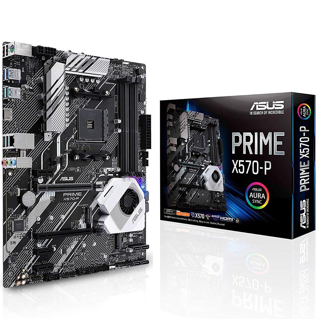 Motherboard ASUS Prime X570-P AMD A4 HDMI USB 3.2 Gen. 1