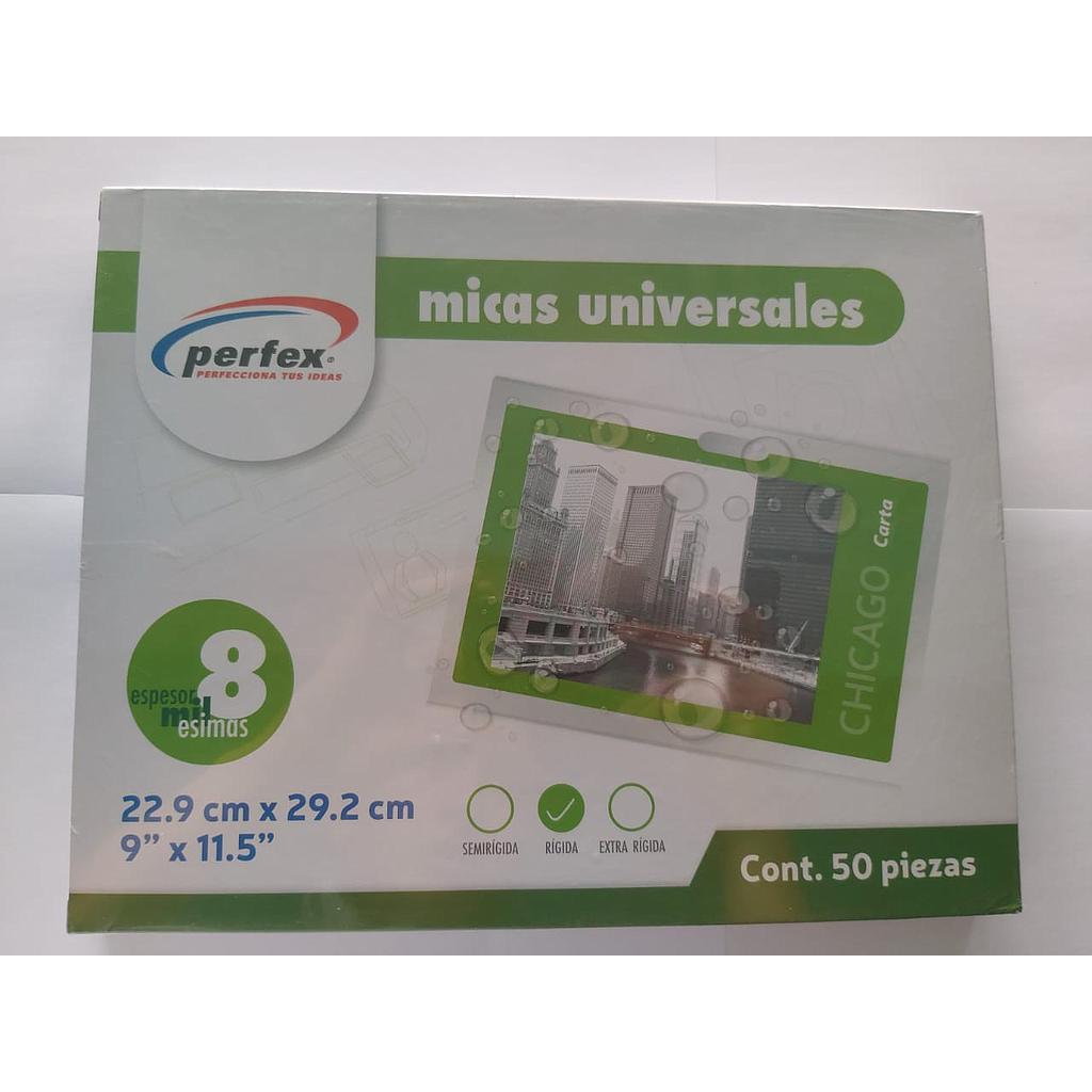Micas Tamaño Carta 8ML PQT50