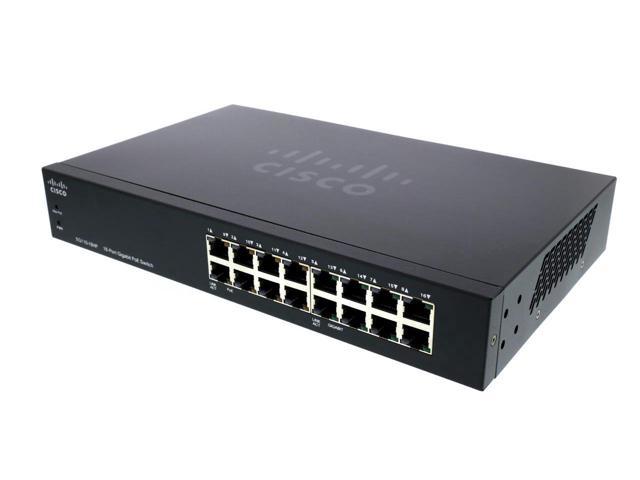 Switch CISCO 16 Puertos Gigabit 10/100/1000Mbps PoE