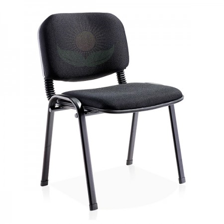 Silla de espera de tela sin brazos DC-21N