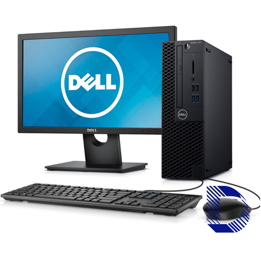 Dell OptiPlex 3070 / MLK / Core i5 9500T / 2.2 GHz / RAM 8 GB / SSD 256 GB NVMe / Monitor 18.5" / Windows 10 Pro