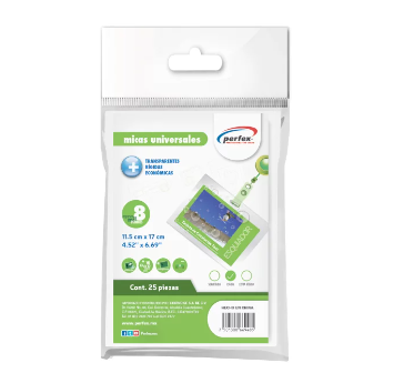Micas Perfex 11.5x17CM 8ML PQT25
