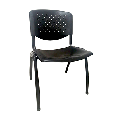Silla de Espera Oficina Negra DC-301N