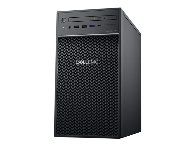 Servidor DELL EMC PowerEdge T40 Torre / Xeon E-2224G / 3.5 GHz / 8GB RAM / 1TB HDD / Grabadora de DVD / UHD Graphics P630 / Sin S.O.