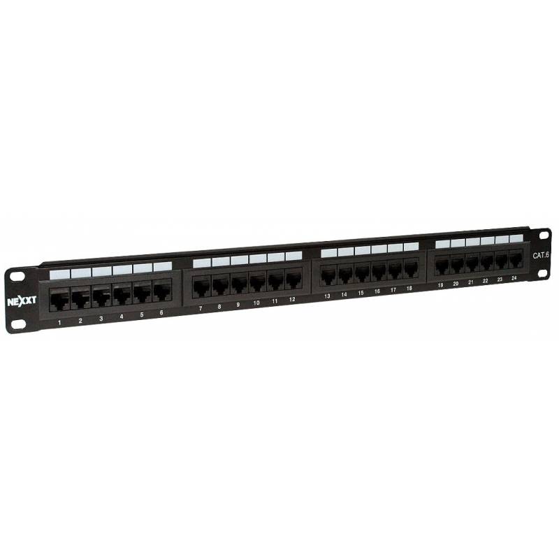 Patch Panel NEXXT 19&quot; CAT5E de 24 Puertos