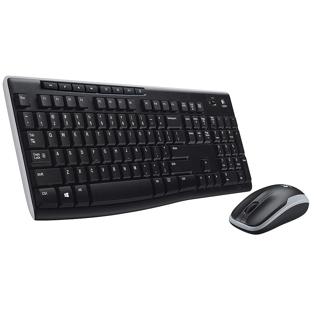 Combo LogiTech MK270 Teclado y Mouse Inalámbrico / Español