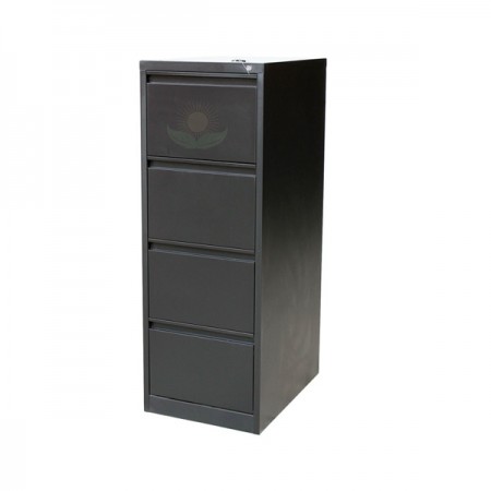 Archivo Vertical 4 Gavetas de Metal / 46 cm X  132 cm X  62 cm