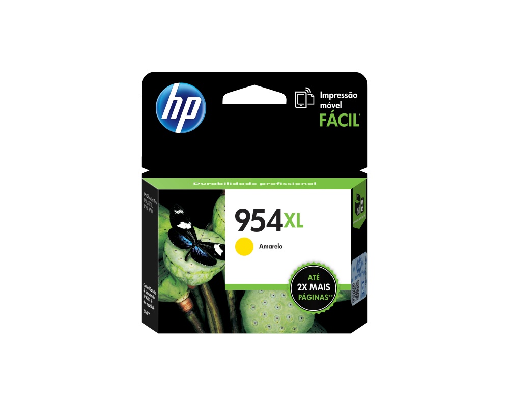 Cartucho HP 954XL Color Amarillo/ 1,600 paginas