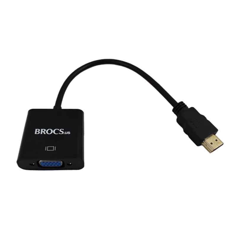 Adaptador HDMI A VGA BROCS