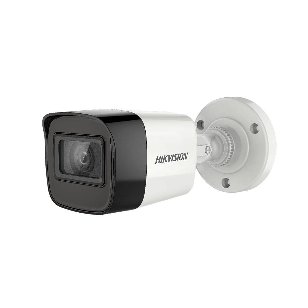 Cámara HIKVISION 5MP Bala 25 metros Plástica c/Audio LIQUIDACIÓN