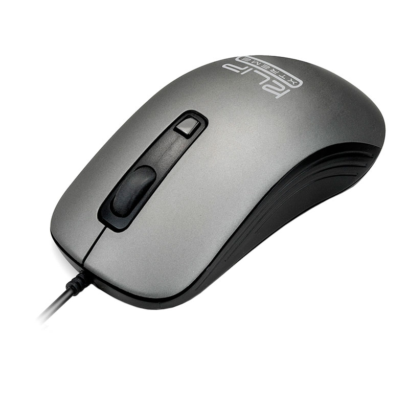 Mouse KLIP XTREME Óptico USB 1600dpi Shadow