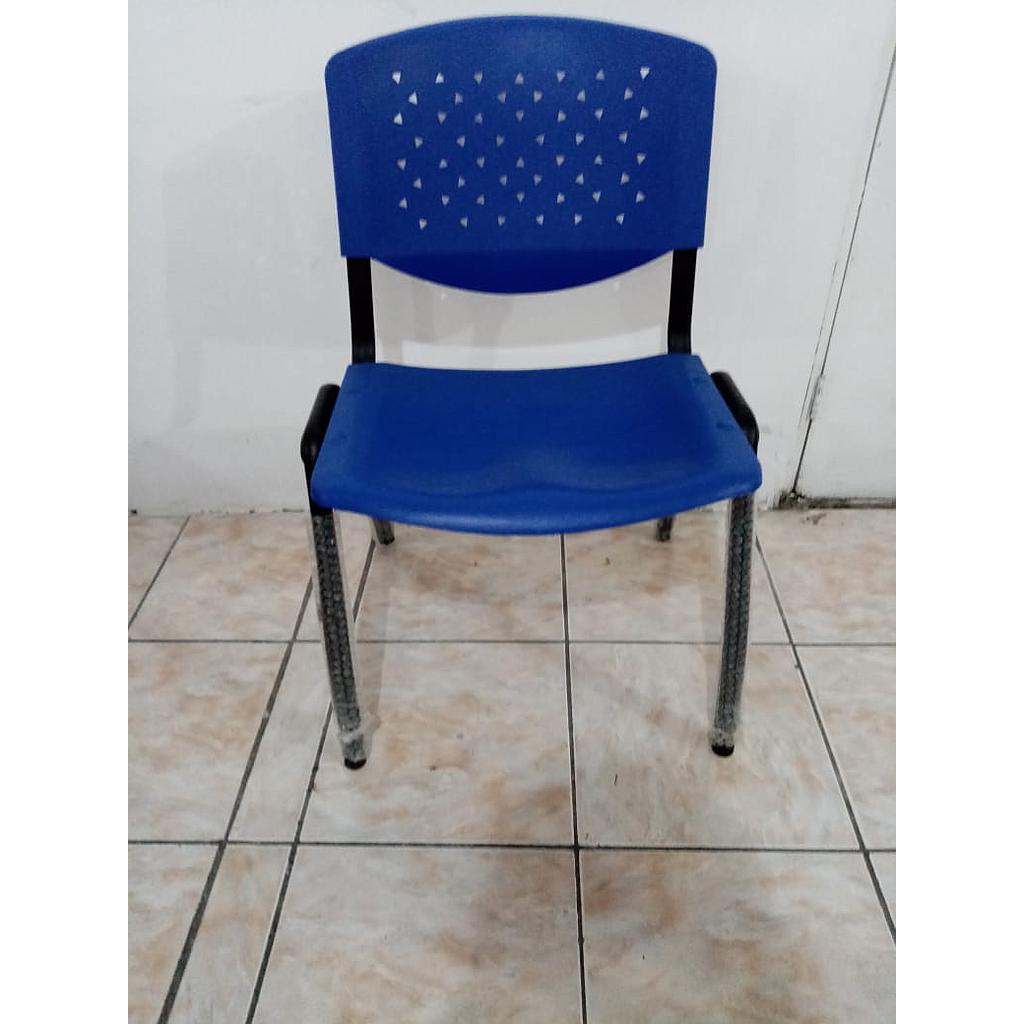 Silla de espera color Azul