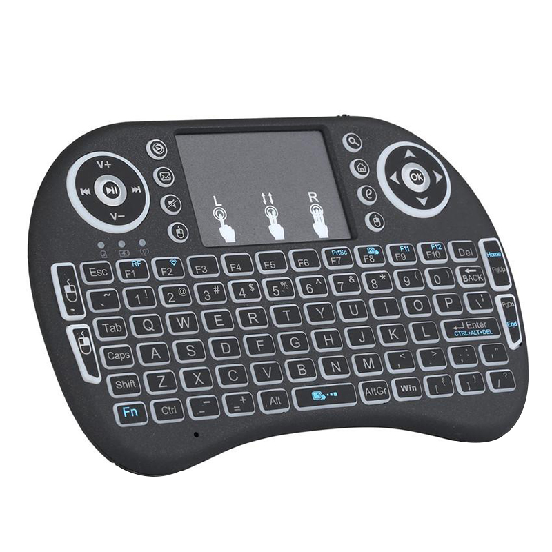 Teclado Inalámbrico Mini Keyboard  con Touch Para TV