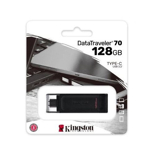 Memoria USB KINGSTON 128GB Tipo C DataTraveler