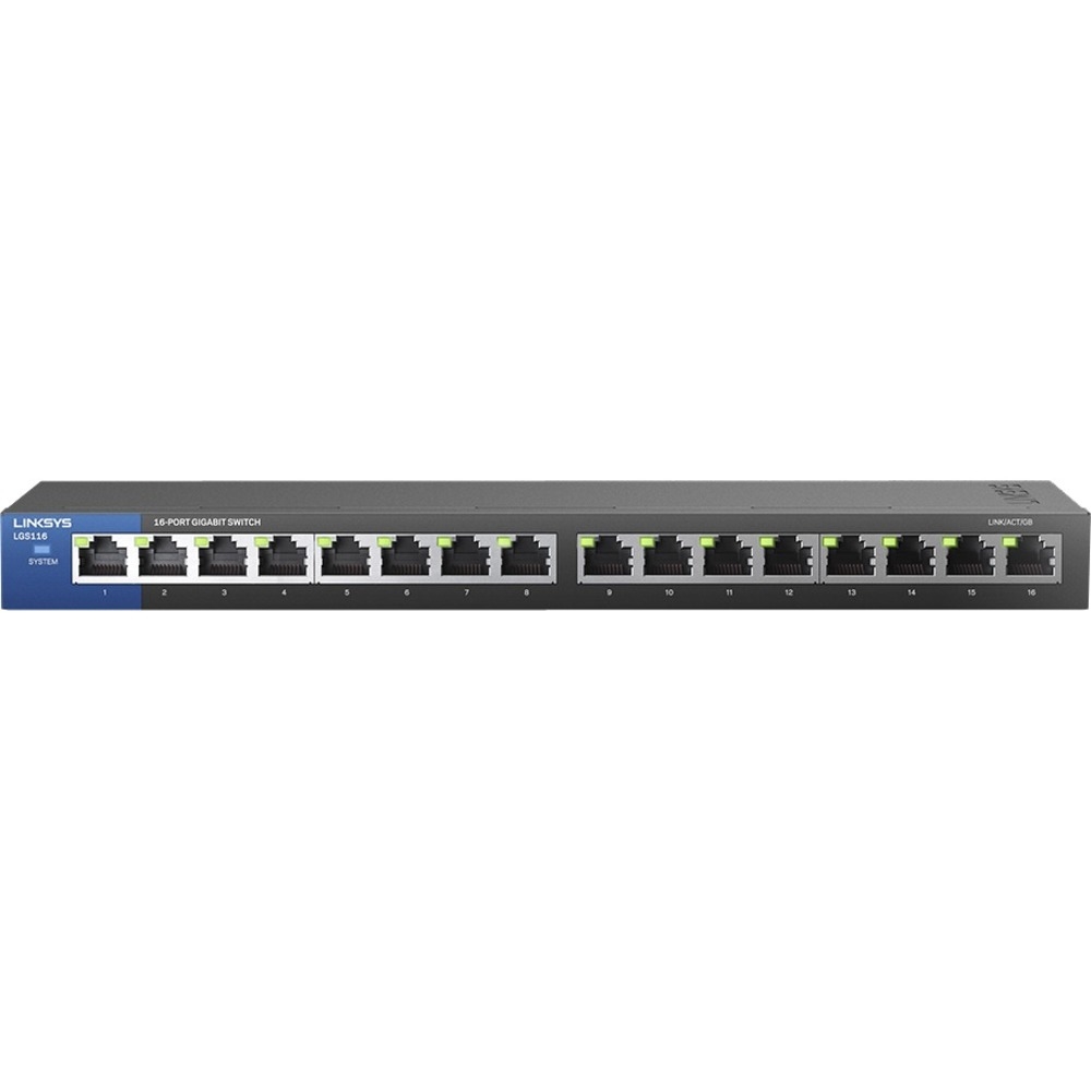 Switch Linksys LGS116 Gigabit 10/100/1000 16 Puertos