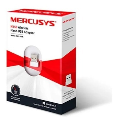 Adaptador de Red MERCUSYS NanoLynx  Mini USB WiFi 150Mbps