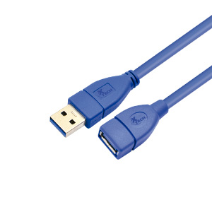 Cable X-Tech Extensión USB A USB Hembra 3.0 6 Pies XTC-353