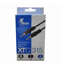 Cable de Audio X-Tech 3.5 a 3.5 XTC-315 1Metro