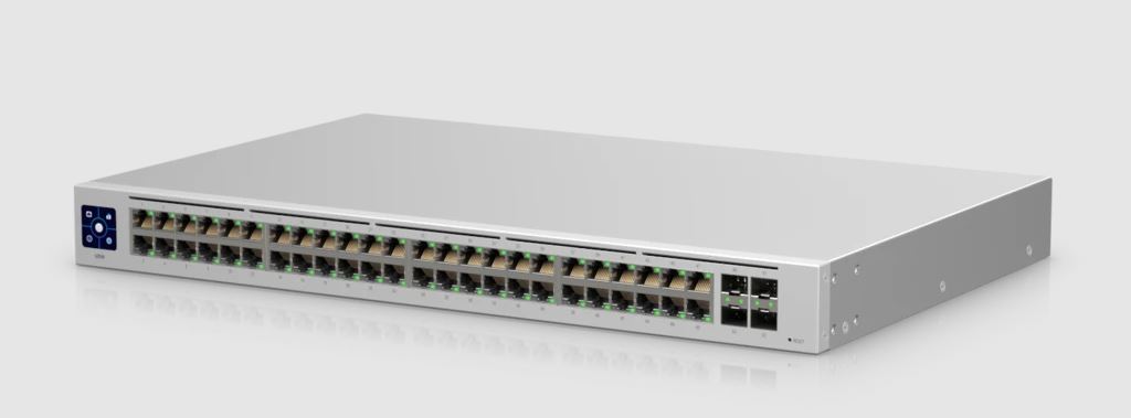 Ubiquiti UniFi Switch USW-48 Andministrable / 48x10/100/1000 + 4xGigabit SFP / sobremesa, montaje en rack